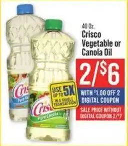 IGA Crisco Vegetable or Canola Oil offer