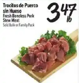 El Super Fresh Boneless Pork Stew Meat offer