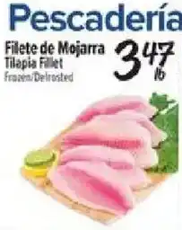 El Super Pescaderia tilapia fillet offer