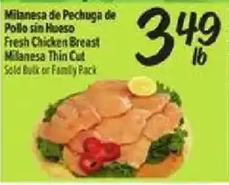 El Super Fresh Chicken Breast Milanese Thin Cut offer