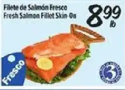 El Super Fresco Fresh Salmon Fillet Skin-On offer