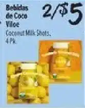 El Super Viloe Coconut Milk Shots offer