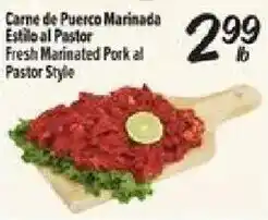 El Super Fresh Marinated Pork al Pastor Style offer