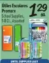 El Super Promarx school supplies offer