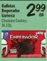 El Super Emperador chocolate cookies offer