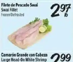 El Super Camarón Grande con Cabeza offer