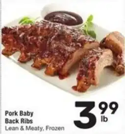 Randalls Pork Baby Back Ribs offer