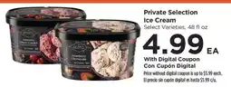 Food 4 Less Private Selection Ice Cream offer