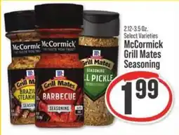 IGA McCormick Grill Mates Seasoning offer