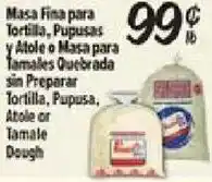 El Super Masa Fina for Tortilla, Pupusas, Atole or Tamale Dough offer