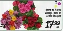 El Super Ramo de Flores Vintage, Rose or Alstro Bouquet offer