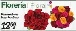 El Super Floreria Floral Dozen Rose Bunch offer