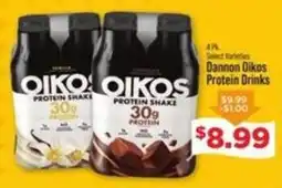 IGA Bannon Oikos Protein Drinks offer