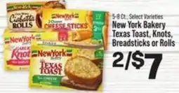 IGA New York Bakery Texas Toast, Knots, Breadsticks or Rolls offer