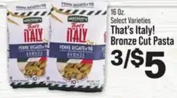IGA That's Italy Bronze Cut Pasta offer