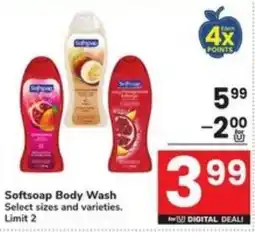 Randalls Softsoap Body Wash offer