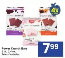 Randalls Power Crunch Bars offer