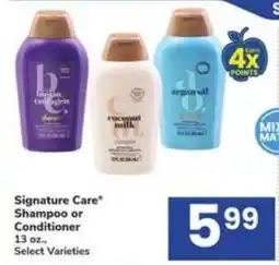 Randalls Signature Care Shampoo or Conditioner offer
