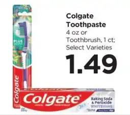 Food 4 Less Colgate toothpaste offer