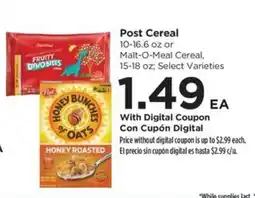 Food 4 Less Post Cereal offer