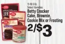 IGA Betty Crocker cake, brownie, cookie mix or frosting offer