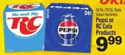 IGA Pepsi or RC Cola Products offer