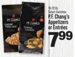 IGA P.F. Chang's Appetizers or Entrées offer