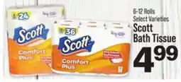 IGA Scott bath tissue offer