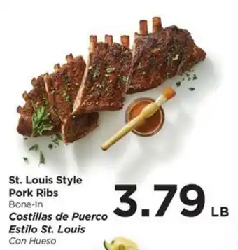 Food 4 Less St. Louis Style Pork Ribs offer