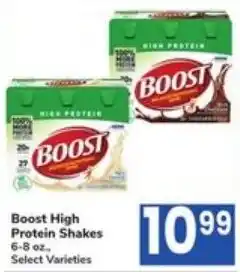 Randalls Boost High Protein Shakes offer