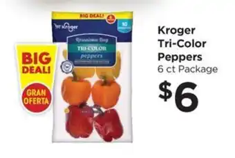 Food 4 Less Kroger tri-color peppers offer