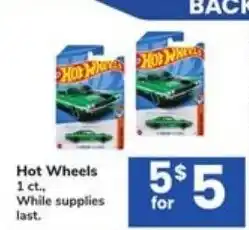 Randalls Hot Wheels offer