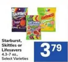 Randalls Starburst, Skittles or Lifesavers offer