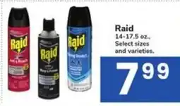Randalls Raid select sizes and varieties offer