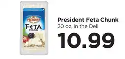 Food 4 Less President feta chunk offer