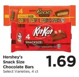 Food 4 Less Hershey's Snack Size Chocolate Bars offer