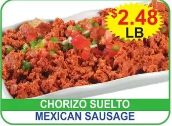 Chorizo Suelto Mexican Sausage