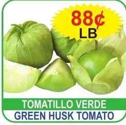 JD's Supermarket Tomatillo Verde Green Husk Tomato offer