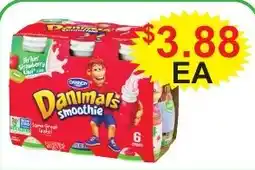 JD's Supermarket Danimals smoothie offer