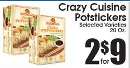 Supremo Foods Inc Crazy Cuisine Potstickers offer