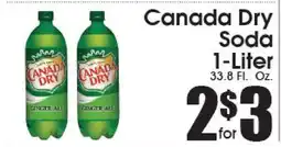 Supremo Foods Inc Canada Dry Soda offer