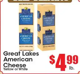 Supremo Foods Inc Great Lakes American Cheese offer