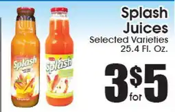 Supremo Foods Inc Splash Juices offer