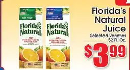 Supremo Foods Inc Florida's Natural Juice offer