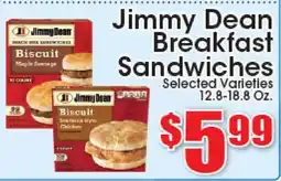 Supremo Foods Inc Jimmy Dean Breakfast Sandwiches offer