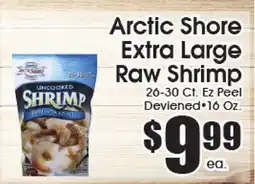 Supremo Foods Inc Arctic Shore Extra Large Raw Shrimp offer