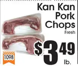 Supremo Foods Inc Kan Kan Pork Chops offer