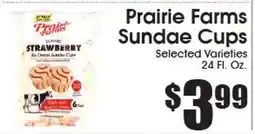 Supremo Foods Inc Prairie Farms Sundae Cups offer