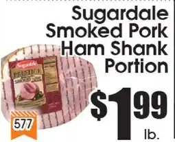 Supremo Foods Inc Sugardale Smoked Pork Ham Shank Portion offer