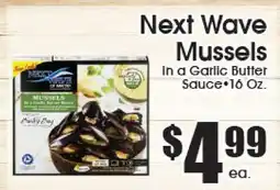 Supremo Foods Inc Next Wave Mussels offer
